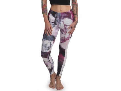 Yakuza legíny PURPLE SKULL LEB 14129 multicolor d