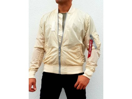 Alpha Industries MA-1 SL bunda pánska vintage green