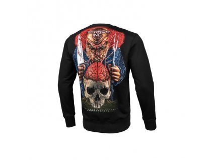 Pitbull West Coast mikina TERROR BRAIN 19 crewneck black