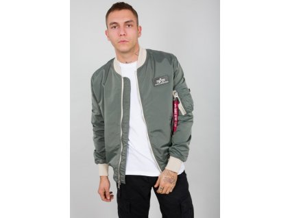 Alpha Industries MA 1 TTC bunda pánska vintage green e