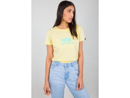 Alpha Industries RAINBOW T Wmn pastel yellow e