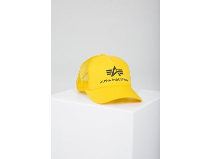 Alpha Industries Basic Trucker Cap šiltovka prime yellow
