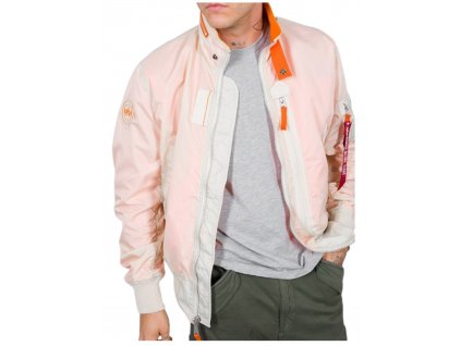 Alpha Industries WING bunda pánska vintage white 1