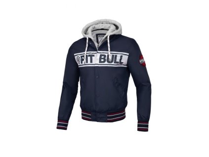 PitBull West Coast ANGLER dark navy prechodná bunda pánska
