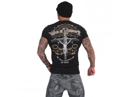 Yakuza WAR IS MURDER tričko pánske TSB 15028 black