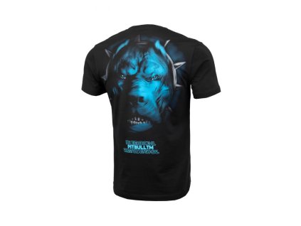 PitBull West Coast tričko BLUE EYED DEVIL V pánske black