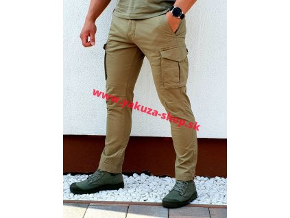 Alpha Industries nohavice FIELD PANT light olive