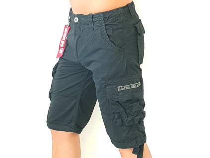 Alpha Industries Jet Short Black pánske šortky