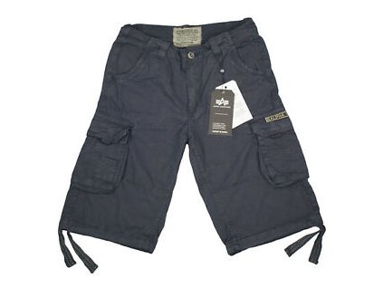 Alpha Industries Jet Short iron grey pánske šortky