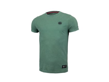 PitBull West Coast tričko pánske WASHED SMALL LOGO green