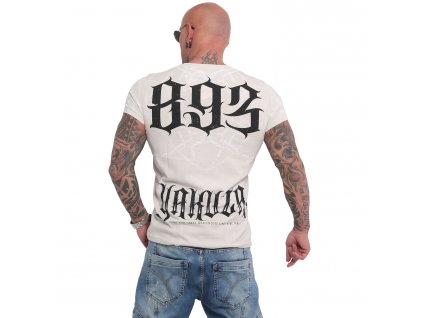 Yakuza BARBWIRE tričko pánske TSB 16023 white