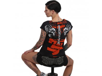 Yakuza SICK NIPPON V NECK dámske tričko GSB 16126 black