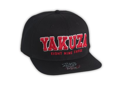 Yakuza šiltovka 893COLLEGE snapback BCB 16304 black