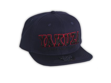 Yakuza šiltovka 893COLLEGE snapback BCB 16304 blue