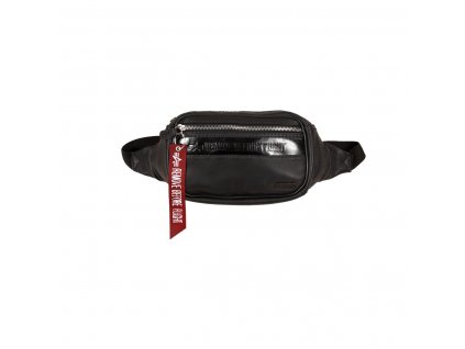 Alpha Industries RBF LEATHER WAIST BAG black kožená ľadvinka taška g