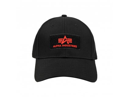 Alpha Industries VLC ll Cap šiltovka black red a