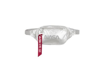 Alpha Industries NASA Waist Bag II ľadvinka taška Silver