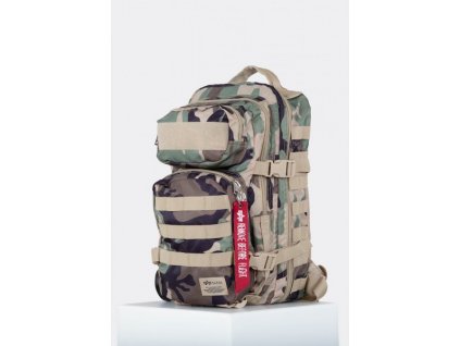 Alpha Industries TACTICAL Backpack ruksak woodl camo a