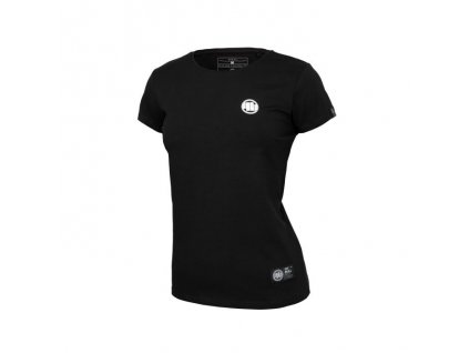 PitBull West Coast dámske tričko LYCRA SMALL LOGO black