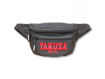 Yakuza ľadvinka 893COLLEGE Belt bag GTB 16305 black