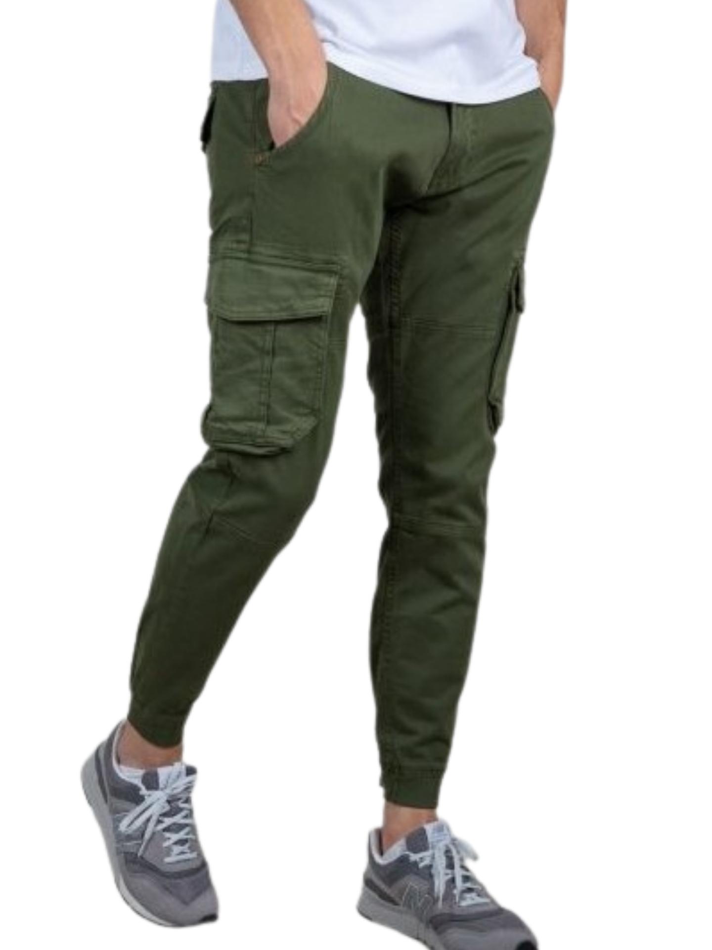 Alpha Industries nohavice Army Pant Dark Olive Farba: zelená, Veľkosti nohavíc: 38