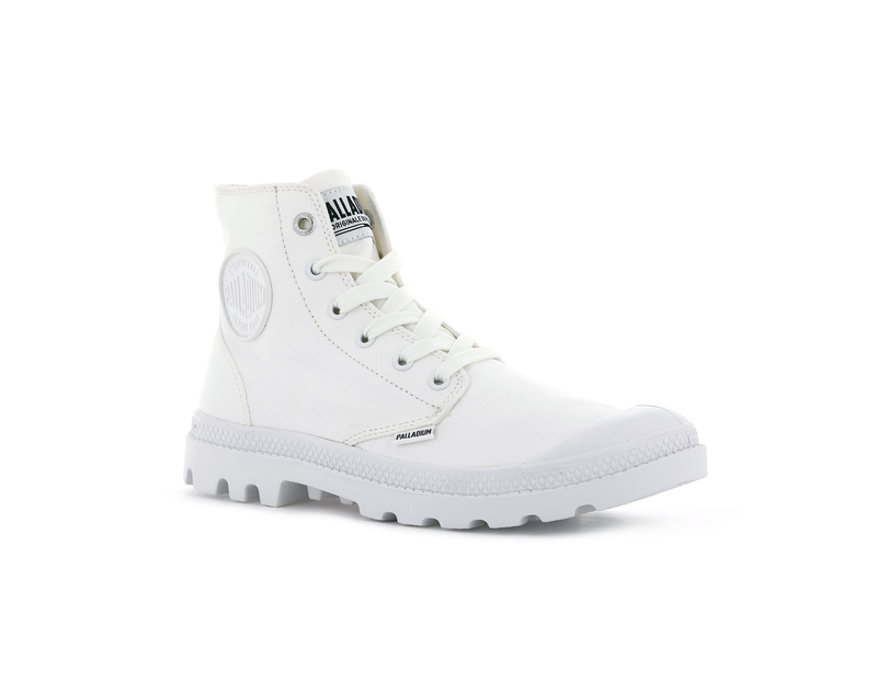 Palladium módne topánky MONO CHROME STAR WHITE Veľkosť obuvi: 45, Farba: biela