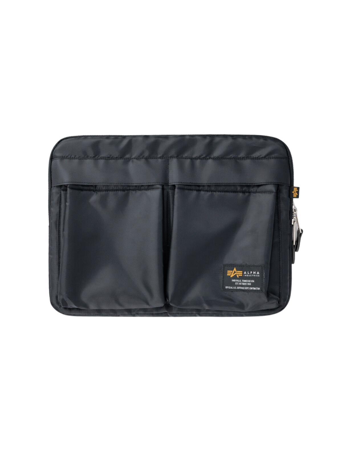 Alpha Industries LABEL NOTEBOOK BAG taška na notebook Veľkosť: L, Farba: čierna