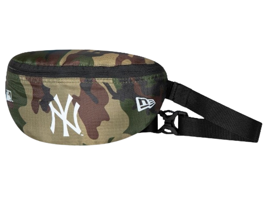 New Era ľadvinka Mini Waistbag New York Yankees WDC Veľkosť: Unisex, Farba: zelený a hnedý maskáč