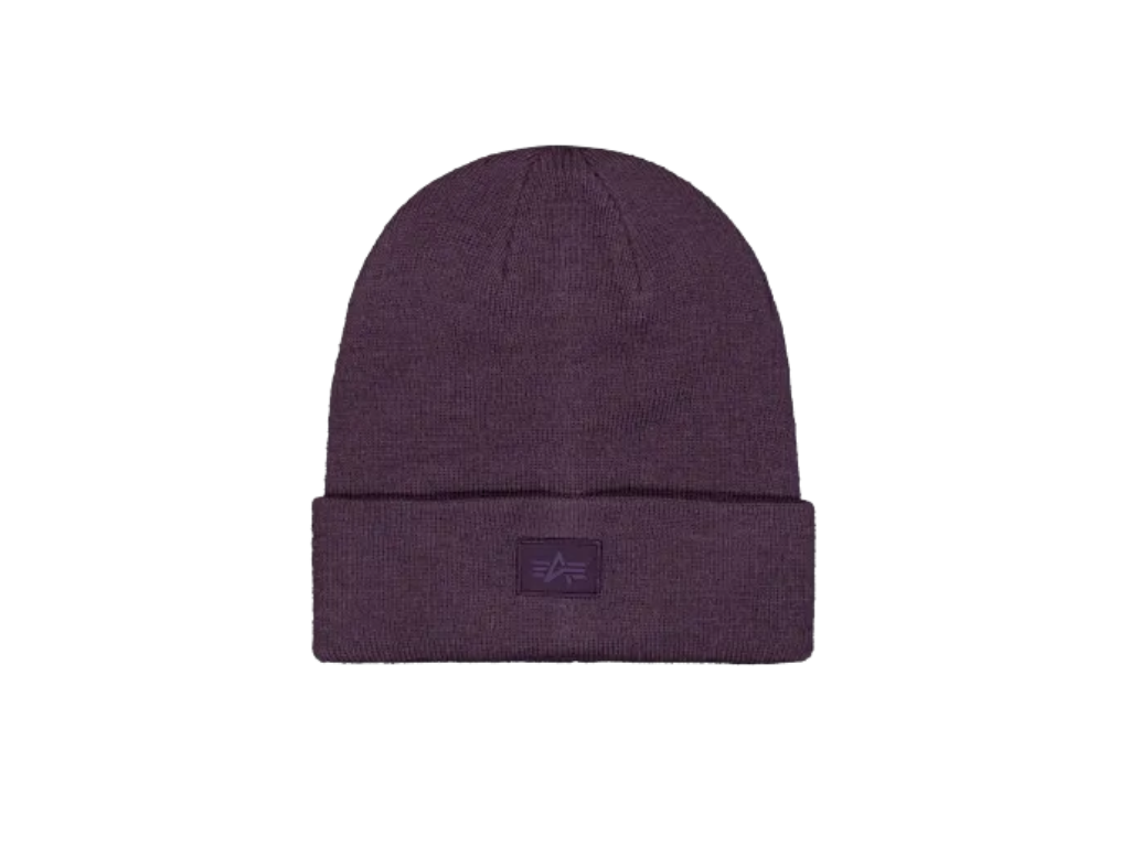 Alpha Industries Essential Beanie čiapka Plum Veľkosť: Unisex, Farba: fialová