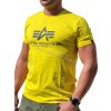 Alpha Industries Basic T Shirt Empire Yellow tričko pánske