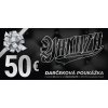 Darčeková poukážka v hodnote 50 € pre nákup v eshope a