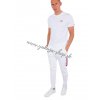 Alpha Industries BACKPRINT T tričko pánske white red e
