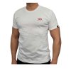 Alpha Industries BACKPRINT T tričko pánske white red 2