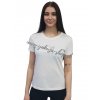 Alpha Industries New Basic T Wmn Foil Print White metal silver