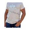 Alpha Industries Basic T Shirt Pale Peach tričko pánske 3
