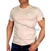 Alpha Industries BACKPRINT T pale peach tričko pánske f