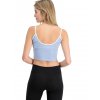 Alpha Industries Basíc ML Cropped Tank Top dámske tielko light blue a