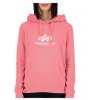 Alpha Industries dámska mikina New Basic Hoody Wmn coral red