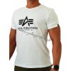 Alpha Industries Basic T Shirt White tričko pánske 1