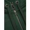 Pitbull West Coast pánska mikina na zips s kapucňou SMALL LOGO dark olive d