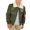 Alpha Industries INJECTOR III AIR FORCE zimná bunda dark green f