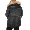 Alpha Industries N3B Airborne pánska zimná bunda black a