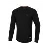 PitBull West Coast tričko pánske L.S. SMALL LOGO 210 black