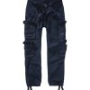 Brandit pánske Cargo nohavice PURE SLIM FIT navy