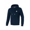 Pitbull West Coast pánska mikina s kapucňou SMALL LOGO navy
