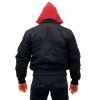 Alpha Industries zimná bunda MA 1 D Tec SE black red c