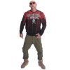 Yakuza mikina pánska bez kapucne BLOOD PULLOVER PB 22036 black b