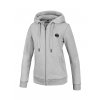 PitBull West Coast dámská mikina na zips HILLTOP 22 grey melange a