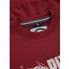 Pitbull West Coast mikina bez kapucne BLOOD DOG burgundy c