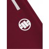 Pitbull West Coast pánske tepláky SMALL LOGO TERRY burgundy h